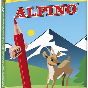 Crayons de couleur boite de 12 - Alpino 654 – Image 4