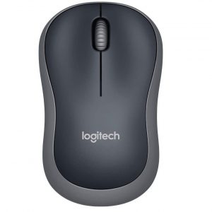 Souris sans fil 2,4 GHz avec mini récepteur USB, batterie 12 mois, suivi optique 1000 DPI, ambidextre, gris - Logitech M185 – Image 2