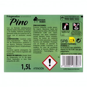 Nettoyant sol 1,5L en pin liquide - Bosque Verde – Image 2