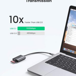 Adaptateur usb c vers  lecteur de carte sd/MicroSD 3.0 - UGREEN – Image 3