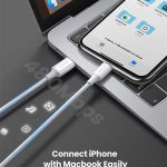 Cable UGREEN USB-C vers Lightning – 8