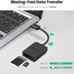 Adaptateur lecteur carte SD USB 3.0 UGREEN – fast data transfer