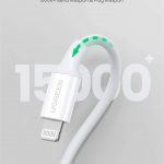 Cable UGREEN USB-C vers Lightning – durable