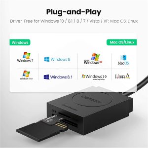 Adaptateur lecteur de carte sd, usb 3.0 - UGREEN – Image 5