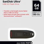 Cable USB 3.0 64 Go Sandisk