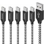 Cable micro USB GIANAC – paquet de 3