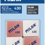 Gommes lot de 4 MILAN