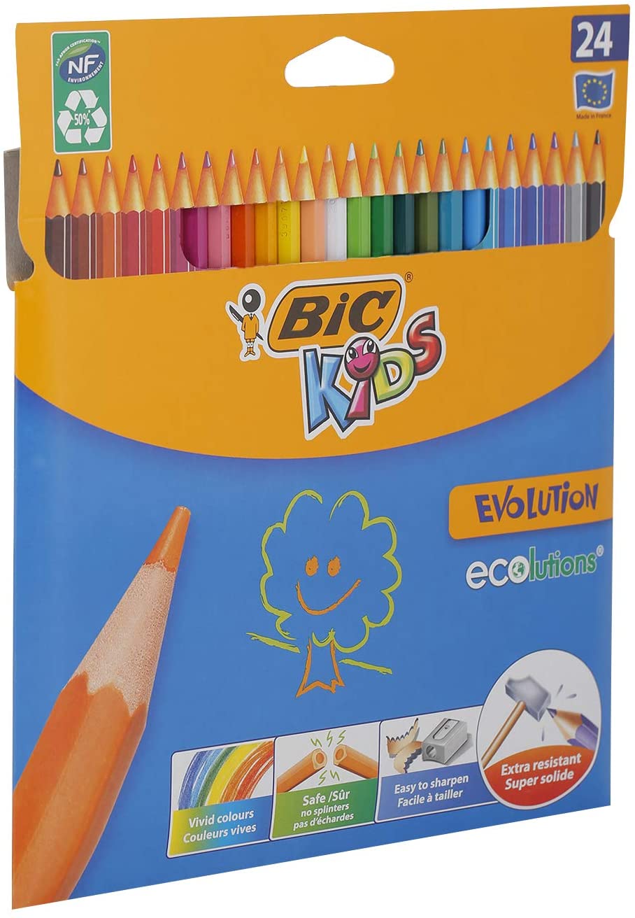 POCHETTE DE 24 CRAYONS COULEUR AQUARELLE - STAEDTLER