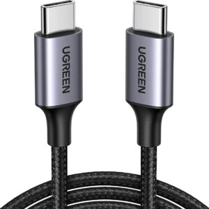 Câble USB-C 100W 2m nylon tressé UGREEN 70429 compatible MacBook et smartphones au Mali