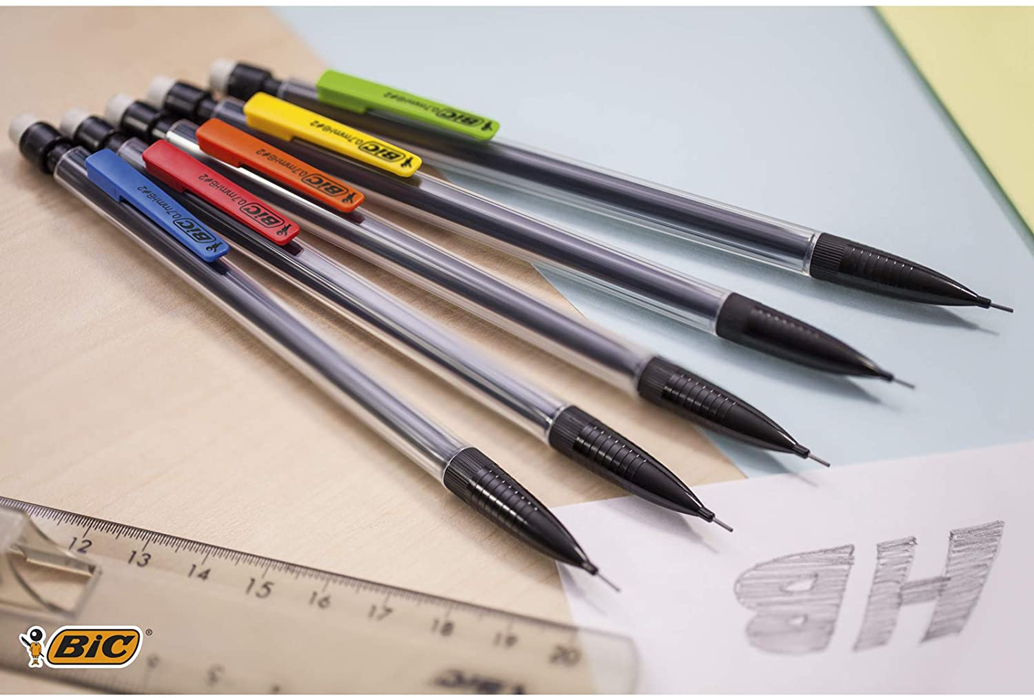 Criterium PorteMines 0.7mm HB , Pochette de 12 BIC Zone Affaire