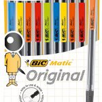 Criterium BIC Porte-Mines 0.7mm HB – Couleurs Assorties, Pochette de 10