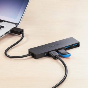 Adaptateur (Hub) 4 ports USB 3.0 ultra mince - Anker – Image 2