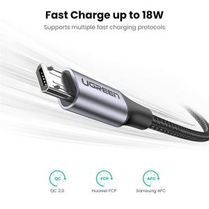 Cable micro USB Paquet de 2 câbles micro USB UGREEN – Image 6
