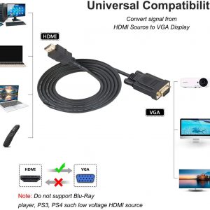 Câble BENFEI HDMI vers VGA - Benfei – Image 5
