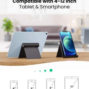 Support réglable multi-angle pour tablettes et téléphones de 4 à 13 - UGREEN – Image 7