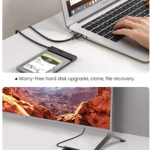 Câble pour disque dur SATA HDD SDD 2,5 vers USB 3.0 avec UASP - UGREEN – Image 7