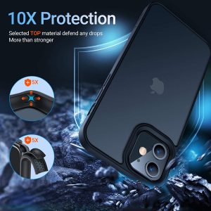 Coque antichoc militaire pour iPhone 12 / 12 Pro [certifiée par l'armée] - Torras – Image 6