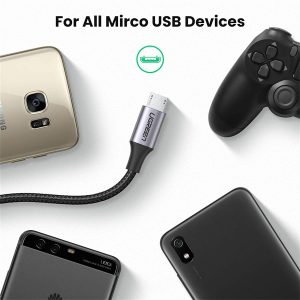 Cable micro USB Paquet de 2 câbles micro USB UGREEN – Image 3