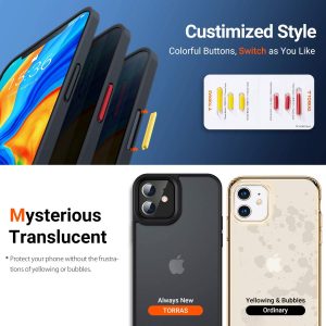Coque antichoc militaire pour iPhone 12 / 12 Pro [certifiée par l'armée] - Torras – Image 4