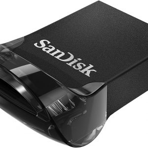 Clé usb 3.1 64 Go, Mémoire flash avec jusqu’à 130 Mo/s de vitesse de lecture, Noir traditionnel - SanDisk Ultra Fit. – Image 3