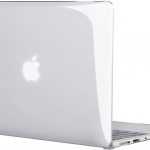 TECOOL Coque MacBook Air 13 Pouces 2010-2017 (Modèle: A1466 , A1369), Mince Plastique Rigide Étui avec Couverture de Clavier en Silicone pour MacBook Air 13.3 – Transparente2