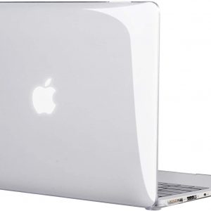 Coque pour MacBook Air 13 Pouces 2010-2017 (Modèle: A1466 / A1369), Avec couverture de clavier en Silicone - Transparente - TECOOL – Image 2
