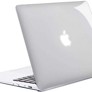 Coque pour MacBook Air 13 Pouces 2010-2017 (Modèle: A1466 / A1369), Avec couverture de clavier en Silicone - Transparente - TECOOL – Image 6