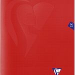 Clairefontaine 323362C Un Cahier Agrafé Mimesys Bleu – 24×32 cm – 96 Pages Petits Carreaux – Papier Blanc 90 g – Couverture Polypro 4