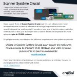 Crucial 500Go CT500MX500SSD1 SSD interne MX500-jusqu’à 560 Mo par seconde (3D NAND, SATA, 2,5 pouces)6