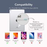 ESR Coque Étui Folio Compatible avec iPad 8,7 (8e Gén 2020, 7e Gén 2019) 10.2 [Design Couverture de Cahier] [Plusieurs Angles d’Inclinaison] Séries Urban Premium11