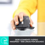 Logitech MX Master 3 Advanced Ratón Inalámbrico, Receptor USB, Bluetooth, 2.4GHz, Desplazamiento Rápido, Seguimiento 4K DPI en Cualquier Superficie, 7 Botones, Recarcable, PC, Mac, iPadOS, Negro2