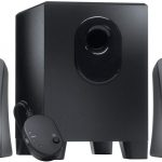 Logitech Z313 Système de Haut-Parleurs 2.1 avec Subwoofer, Son Riche, 50W en Puissance, Basses Puissantes, Entrée Audio 3,5 mm, Prise EU, France, PC, PS4, Xbox, TV, Smartphone, Tablette, Lecteur