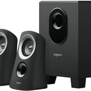 Système de Haut-Parleurs 2.1 avec Subwoofer, Son riche, 50W en puissance, Basses puissantes, Entrée audio 3,5 mm - Logitech Z313 – Image 2