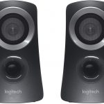 Logitech Z313 Système de Haut-Parleurs 2.1 avec Subwoofer, Son Riche, 50W en Puissance, Basses Puissantes, Entrée Audio 3,5 mm, Prise EU, France, PC, PS4, Xbox, TV, Smartphone, Tablette, Lecteur3