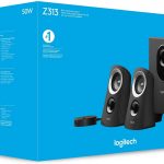 Logitech Z313 Système de Haut-Parleurs 2.1 avec Subwoofer, Son Riche, 50W en Puissance, Basses Puissantes, Entrée Audio 3,5 mm, Prise EU, France, PC, PS4, Xbox, TV, Smartphone, Tablette, Lecteur5