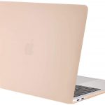 MOSISO Coque Compatible avec MacBook Air 13 2020 2019 2018 A2337 M1 A2179 A1932, Plastique Coque Rigide Uniquement Compatible avec MacBook Air 13 Pouces avec Retina Display, Chameau