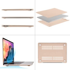 Coque plastique rigide uniquement compatible avec MacBook Air 13 2020 2019 2018 A2337 M1 A2179 A1932, Avec Retina Display, camel - MOSISO – Image 3