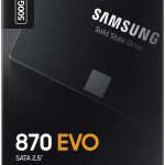 Samsung SSD 870 EVO MZ-77E500B EU | Disque SSD interne 2,5’’ haute vitesse, 500 Go – Pour les gamers et professionnels7