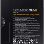 Samsung SSD 870 EVO MZ-77E500B EU | Disque SSD interne 2,5’’ haute vitesse, 500 Go – Pour les gamers et professionnels8
