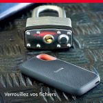 SanDisk Extreme 1 To NVMe SSD, disque externe, USB-C, jusqu’à 1 050 Mo par seconde en vitesse de lecture et 1 000 Mo par seconde en vitesse d’écriture, résistant à l’eau et à la poussière6