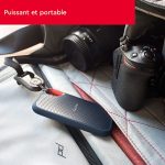 SanDisk Extreme 1 To NVMe SSD, disque externe, USB-C, jusqu’à 1 050 Mo par seconde en vitesse de lecture et 1 000 Mo par seconde en vitesse d’écriture, résistant à l’eau et à la poussière7