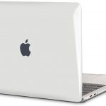 TECOOL Coque MacBook Pro 13 Pouces 2016-2020 (Modèle: A2338 M1,A2289,A2251,A2159,A1706,A1989), Plastique Case Étui & Protection Clavier & Adaptateur USB C pour MacBook Pro 13 Touch Bar -Transparente2