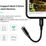 UGREEN Adaptateur Lightning vers Jack 3,5mm Certification MFI Adaptateur Casques Jack iPhone Compatible avec iPhone 12 Pro Max Mini iPhone Se 11 Pro Max…2