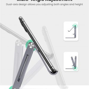 Support pliable ajustable pour téléphone bureau en aluminium - UGREEN – Image 3