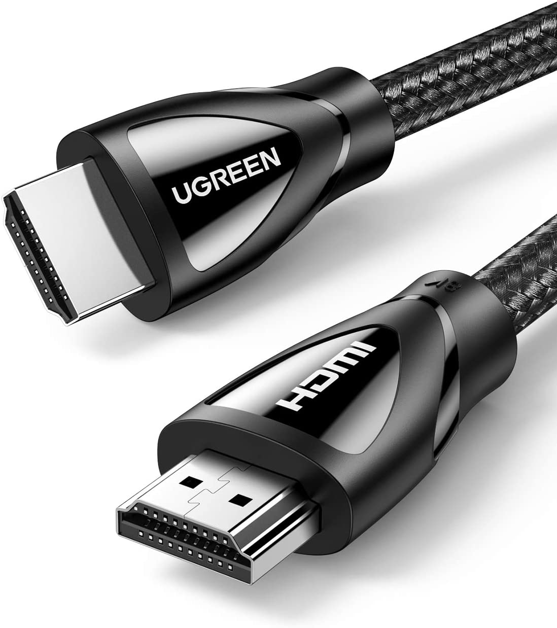 CABLING® Câble Adaptateur port USB-C femelle vers HDMI mâle - entrée USB  Type C 3.1, sortie HDMI adaptateur 4 K 60 Hz - câble nylon 20 cm