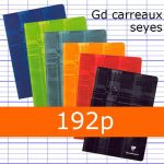cahier-seyes-192p-clairefontaine