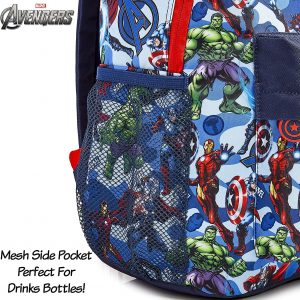 Sac à dos pour enfants Marvel Avengers Captain America Iron Man Hulk et Thor. – Image 3