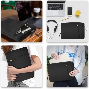 Housse d'Ordinateur Portable Noir 13,3 Pouces compatible avec iPad et Ordinateur Portable - JETech – Image 6