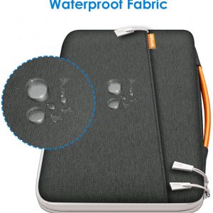 Pochette/Housse/Sacoche étanche avec poignée compatible avec tablette et ordinateur 13"  Gris foncé - JETech – Image 5