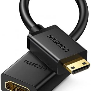 Adaptateur Mini HDMI Mâle vers HDMI Femelle 4K 3D - Ugreen – Image 7